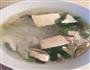 青菜豆腐汤的做法图解1