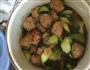 红烧青菜肉圆的做法图解8