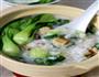 香菇青菜粥的做法图解1