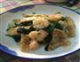 虾仁炒饼的做法图解1