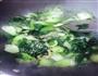 油渣炒青菜的做法图解5