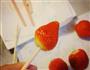 圣诞-草莓巧克力棒的做法图解3