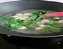 青菜鱼丸米粉的做法图解5