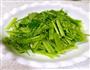 香芹菰米炒培根的做法图解3