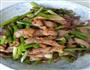 蒜薹炒肉片的做法图解6