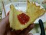自创草莓鸡蛋饼的做法图解9