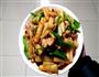 山药炒肉片的做法图解3