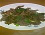 雪菜炒牛肉的做法图解5