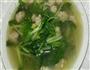 鸡毛菜汆丸子的做法图解7
