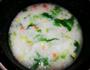 菜心瘦肉粥的做法图解1