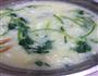 香菜鸡蛋粥的做法图解9