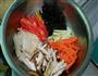 彩蔬樱玉豆腐的做法图解3