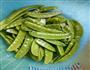 素炒荷兰豆的做法图解1