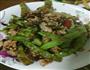 干煸四季豆，梅干菜炒四季豆的做法图解7