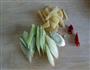 笨猪肉炖蘑菇南瓜干-纯天然绿色食品的做法图解2