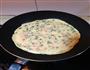 韭菜玉米肠鸡蛋饼的做法图解3