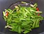 羊血炒韭菜的做法图解5