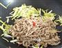肉丝蒜黄的做法图解7