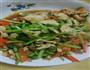 麻油鸡片茼蒿菜的做法图解5