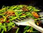 肉片炒蒜薹的做法图解8