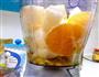 甜橙雪梨百香果果昔的做法图解2