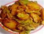 茄汁包菜土豆的做法图解3
