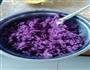 紫薯馒头的做法图解2