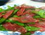 荷兰豆炒腊肠的做法图解5