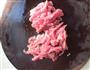 肉丝蒜黄的做法图解2