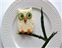 生动的动物造型早餐，夜晚的猫头鹰的做法图解4