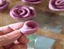 玫瑰花形紫薯馒头的做法图解4