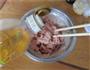 青菜肉丸子的做法图解3