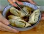 三文鱼荠菜馄饨的做法图解4