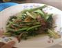 豆豉鲮鱼油麦菜的做法图解3