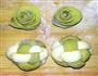 抹茶牛奶馒头的做法图解6