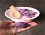 紫薯豆沙糕的做法图解1