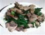 大蒜炒鸡的做法图解4