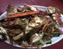 梭子蟹炒年糕的做法图解2