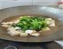 菜鸟减肥 油菜炖豆腐的做法图解3