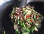 芽白梗炒牛肉的做法图解4