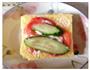 雞蛋火腿蔬菜三明治的做法图解2