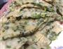 芹菜叶煎饼的做法图解4