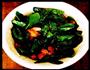 法式煎鸡肝菠菜的做法图解1