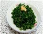 蒜泥麦蒿的做法图解3