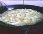 白菜炒饹馇的做法图解2