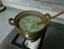 猪肝瘦肉菜心粥的做法图解6