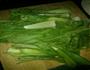 香菇肉片油菜的做法图解2