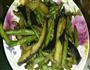 干煸豆角茄子的做法图解5
