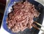 血皮菜炒猪肝的做法图解2