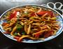 青椒炒鱿鱼丝的做法图解4